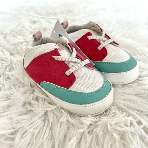 Carter's Baby Multi Color Sneakers Size 4 (9-12 months) - Picture 3 of 11